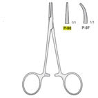 BONTEMPI MOSQUITO TWEEZERS curved hemostatic P174 24 cm