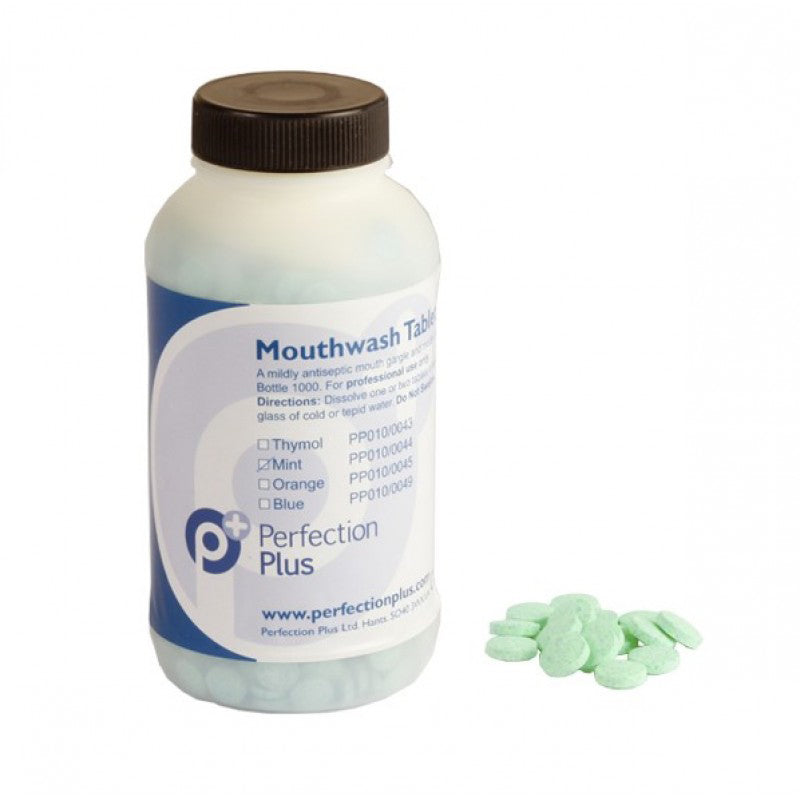 ANTISEPTICOS PERFECTION PLUS tabletas menta 1x1000 ud