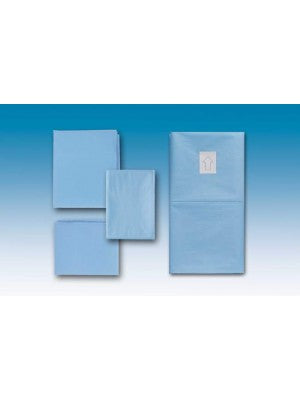 TALLA OMNIA esteril blau 75x90 cm 50 u