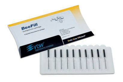 GUTAPERCHA BEEFILL VDW cartuchos 23g/0,6mm 10 ud