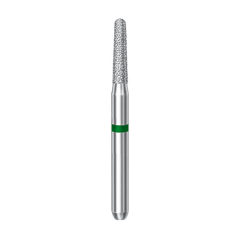 6855.313.016  KOMET FRESA DIAMANTE CONICA REDONDEADA TURBINA CORTO ø 016 GRANO GRUESO 5 ud.