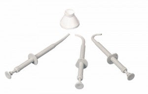 PORTA AMALGAMA LARIDENT curvo 45 plastico