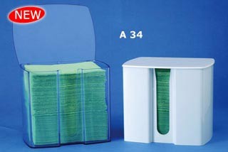 DISPENSADOR SERVILLETES LARIDENT transparent