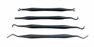 LARIDENT plasticlos INSTRUMENTS for implants kit 4 units