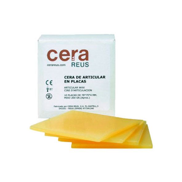 CERA ARTICULAR REUS planchas amarilla 200 g (10 udx4mm.)
