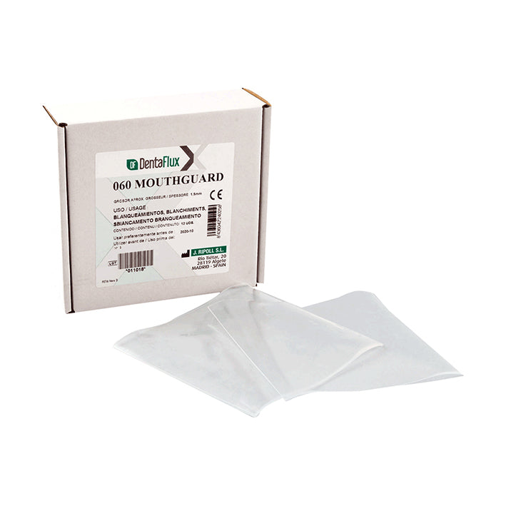 MOUTHGUARD DENTAFLUX PLATES (0.080x2mm) 12 units