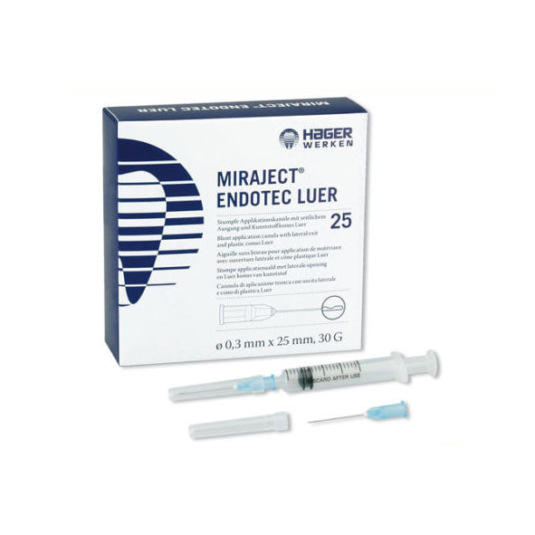 MIRAJECT ENDOTEC LUER agulles 25G 0,5x25 25 ut