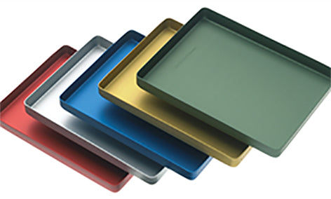 BANDEJA DIRECTA aluminio gris (284x184x17mm)