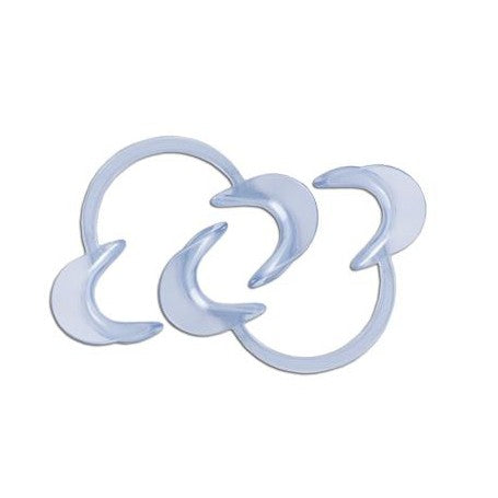 SEPARADOR MEJILLA DIRECTA translucido adulto 2 ud