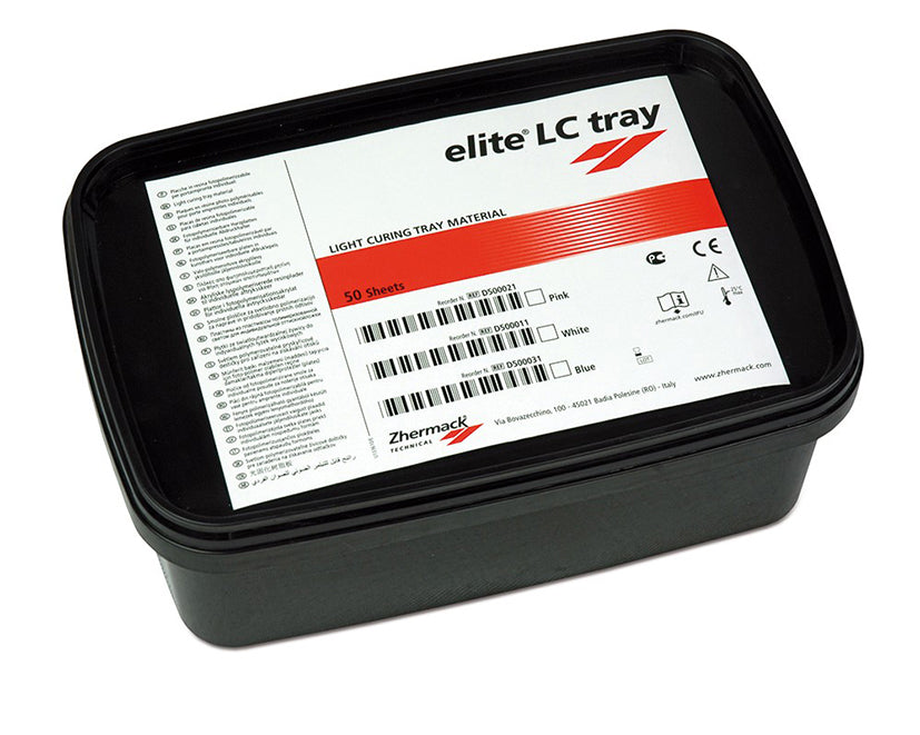 ELITE LC tray round rosa 50 u