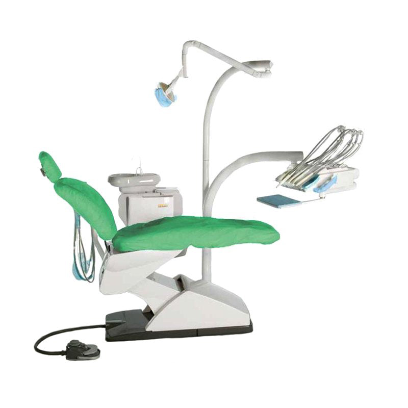 PROTECTOR OMNIA asiento+ respaldo impermeable verde 15 ud