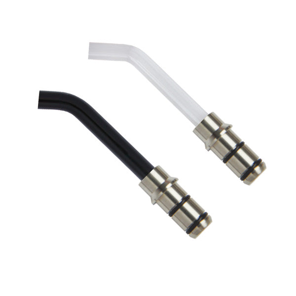 FIBRA OPTICA DTE negra p/lampara LED C y D 80 mm