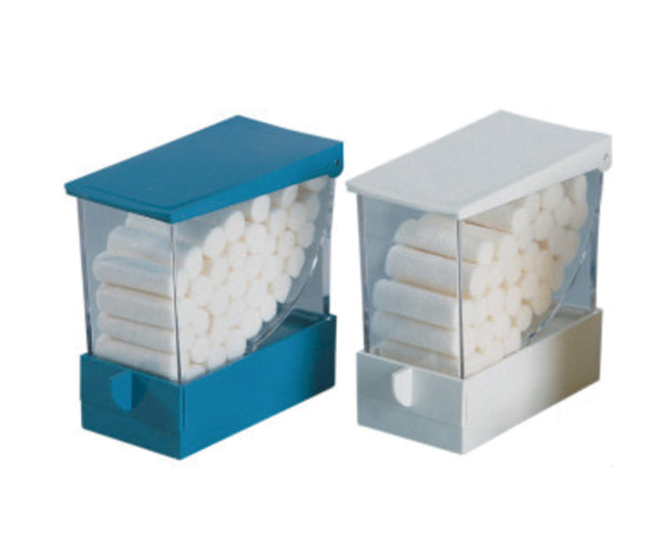 DISPENSADOR LARIDENT p/rollos algodón azul