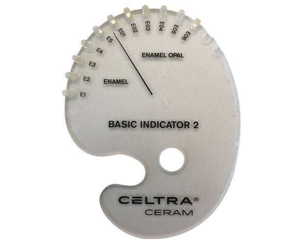 CELTRA CERAM guia de color Basic 2 / Incisals i Opals