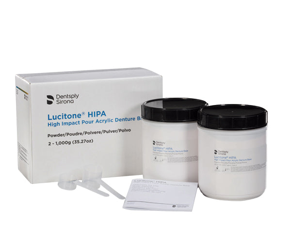 LUCITONE HIPA powder original opaque veined 2 x 1000 g