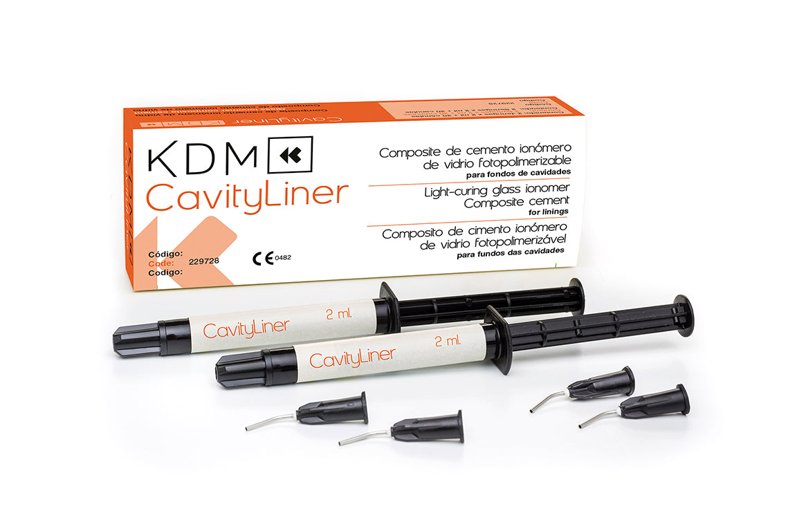 CAVITYLINER KDM 2 jeringas x 2 ml+20 puntas