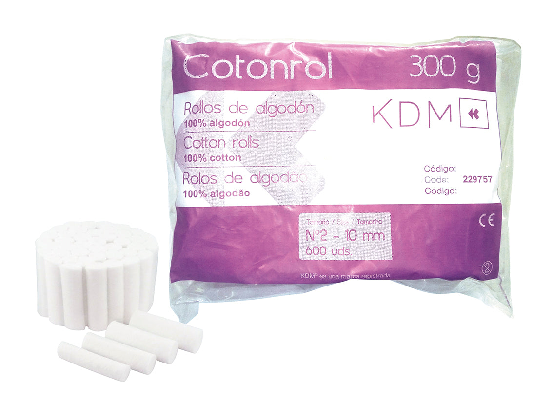 ROLLOS ALGODON KDM no esteriles N2 300 g (COTOROL)