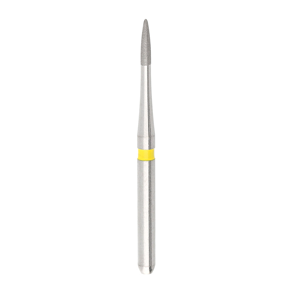 889EF.314.010  KOMET FRESA DIAMANTE LLAMA TURBINA ø 010 GRANO EXTRA FINO 5 ud.