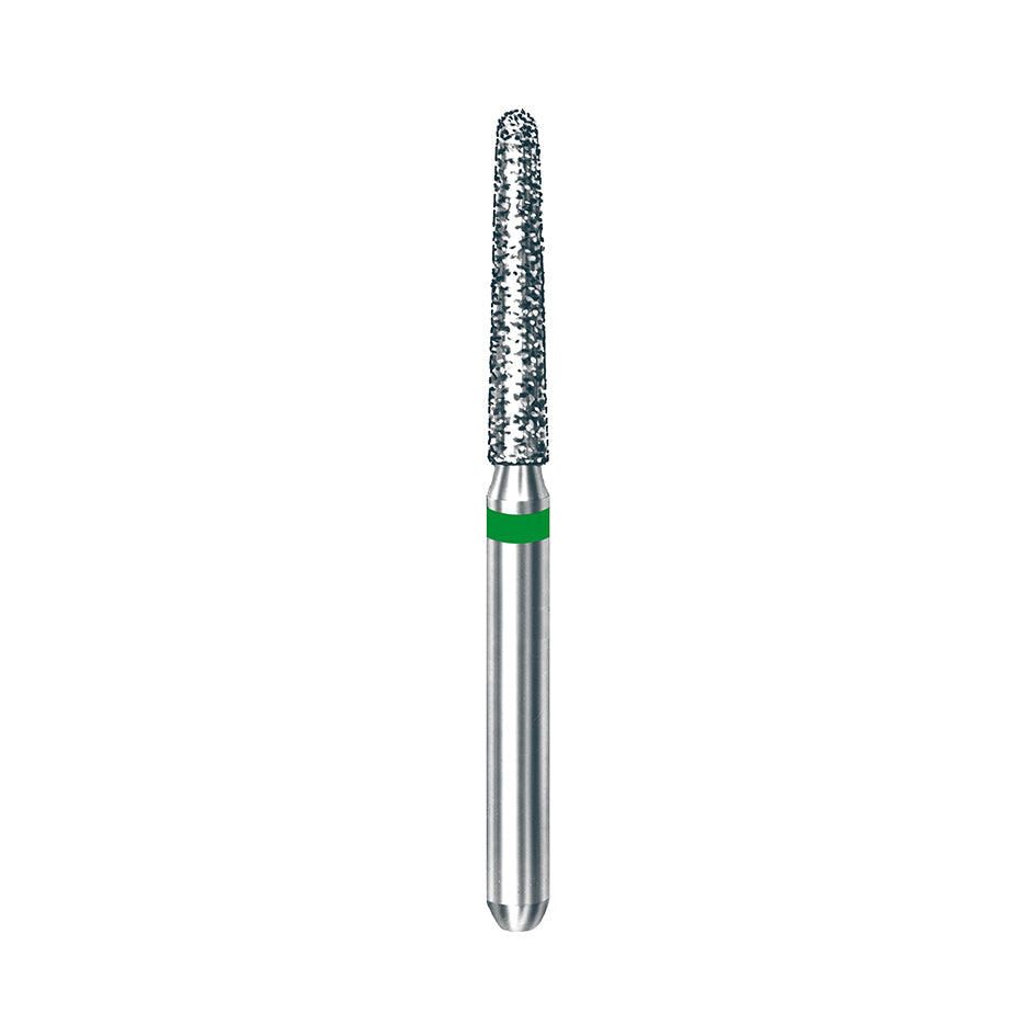 6856L.314.020  KOMET FRESA DIAMANTE CONICA REDONDEADA TURBINA ø 020 GRANO GRUESO 5 ud.
