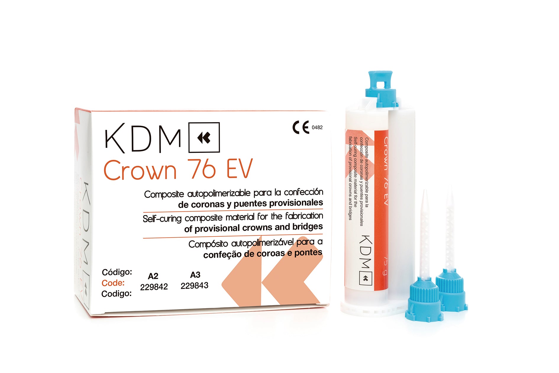 CROWN 76 EV KDM A3 75 g + 10 canulas