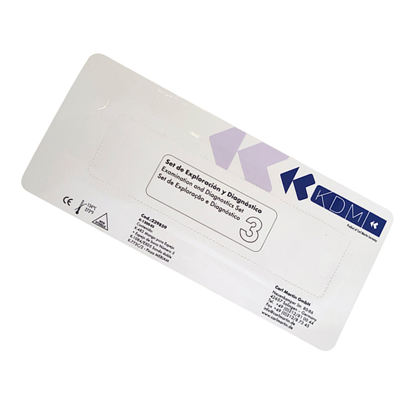 KDM INSTRUMENT SET for exploration and diagnosis