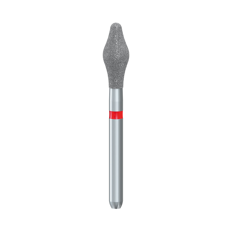 8370.314.030  KOMET FRESA DIAMANTE BARRILETE TURBINA ø 030 GRANO FINO 5 ud.