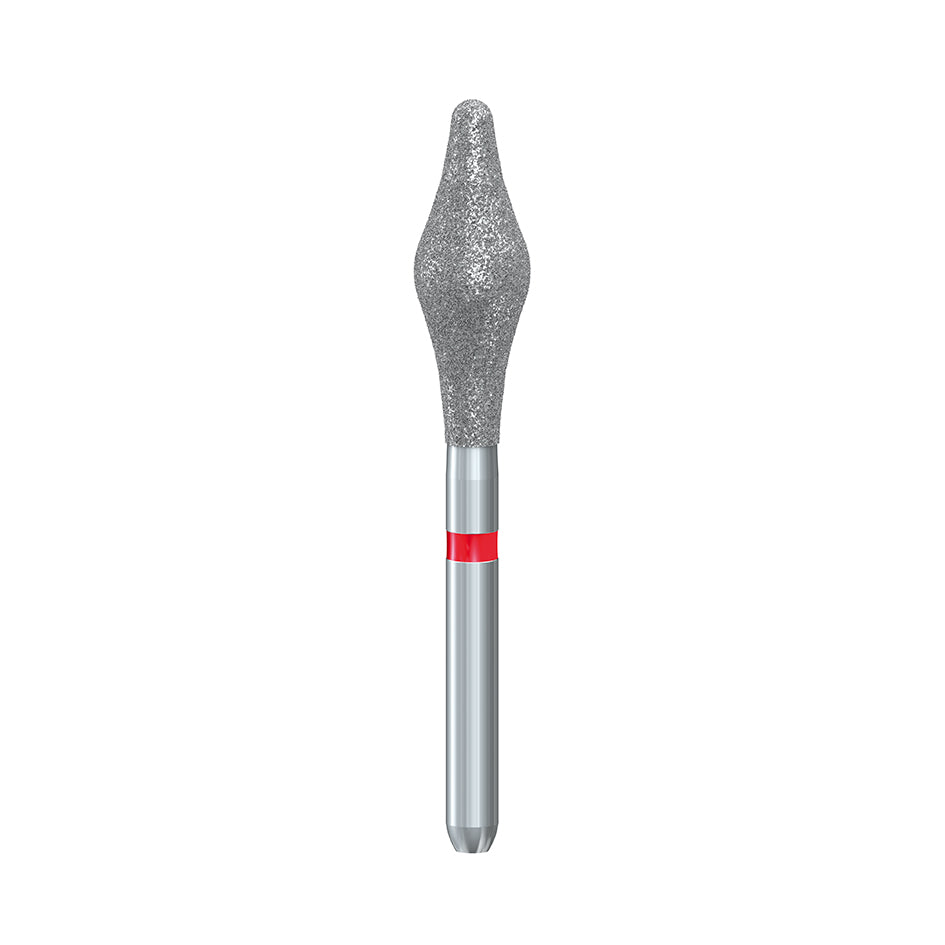 8370.314.035  KOMET FRESA DIAMANTE BARRILETE TURBINA ø 035 GRANO FINO 5 ud.