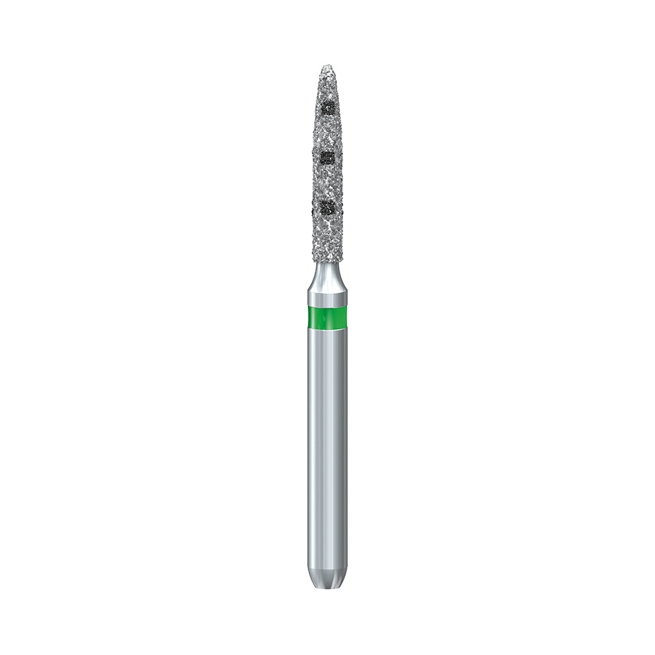 6862D.314.012  KOMET FRESA DIAMANTE LLAMA TURBINA ø 012 GRANO GRUESO 5 ud.