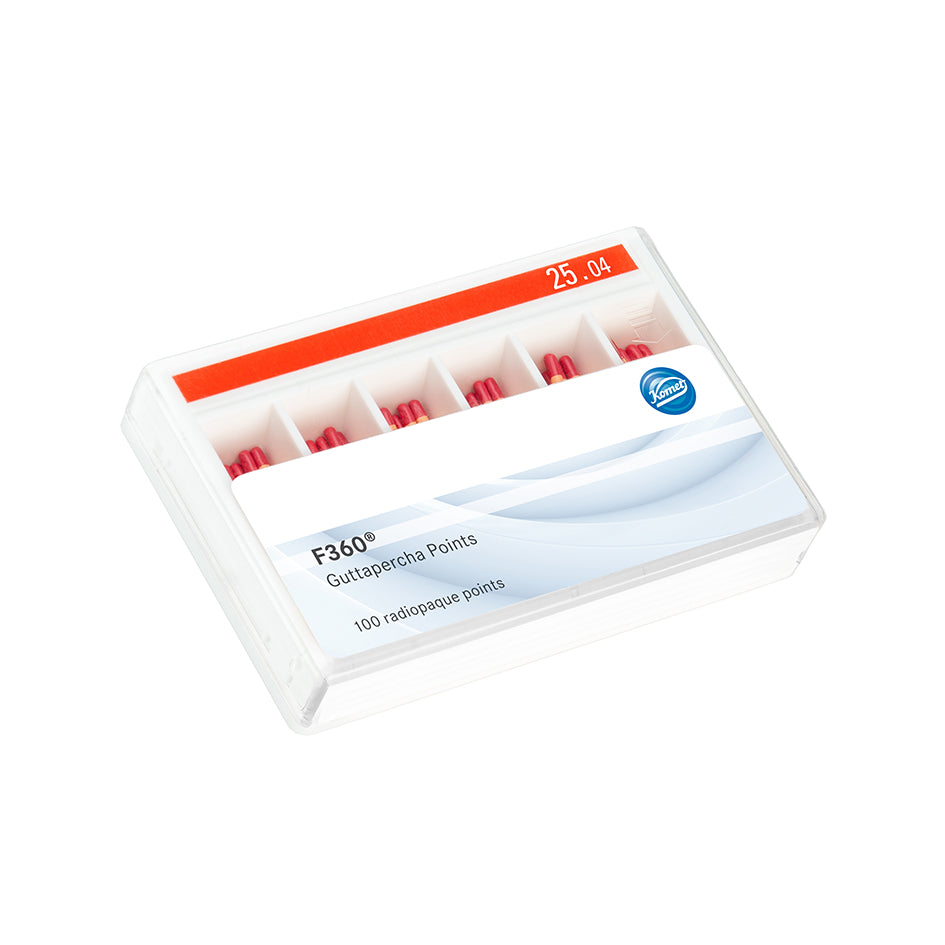 PUNTAS GUTAPERCHA F360 KOMET GPF04.000.S1.K0 60 ud