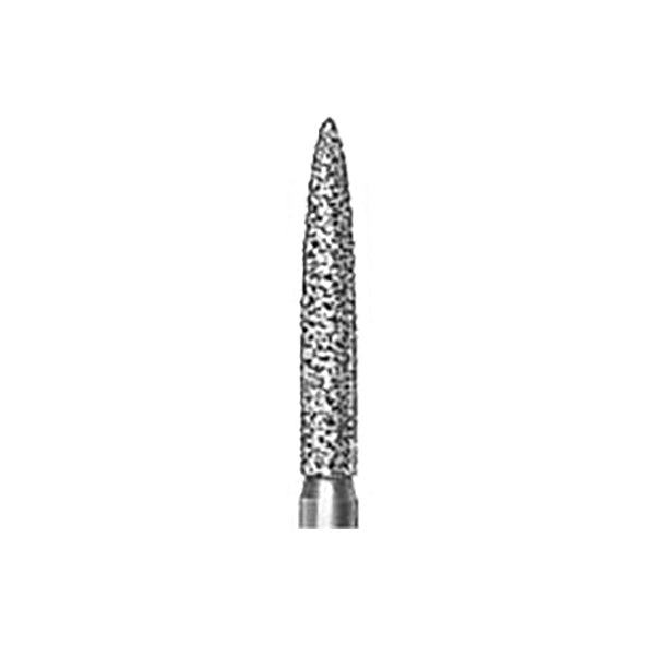 6863D.314.016  KOMET FRESA DIAMANTE LLAMA TURBINA ø 016 GRANO GRUESO 5 ud.