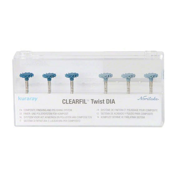 TWIST DIA KURARAY polidor diamantat p/composite 10mm kit