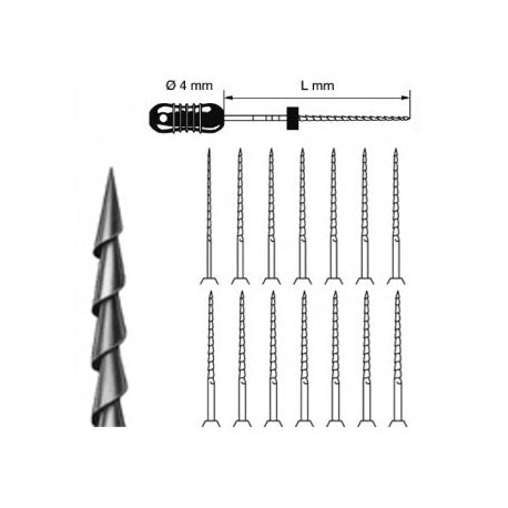 LLIMES HEDSTROM KOMET esteril 25 mm 030 6 u.