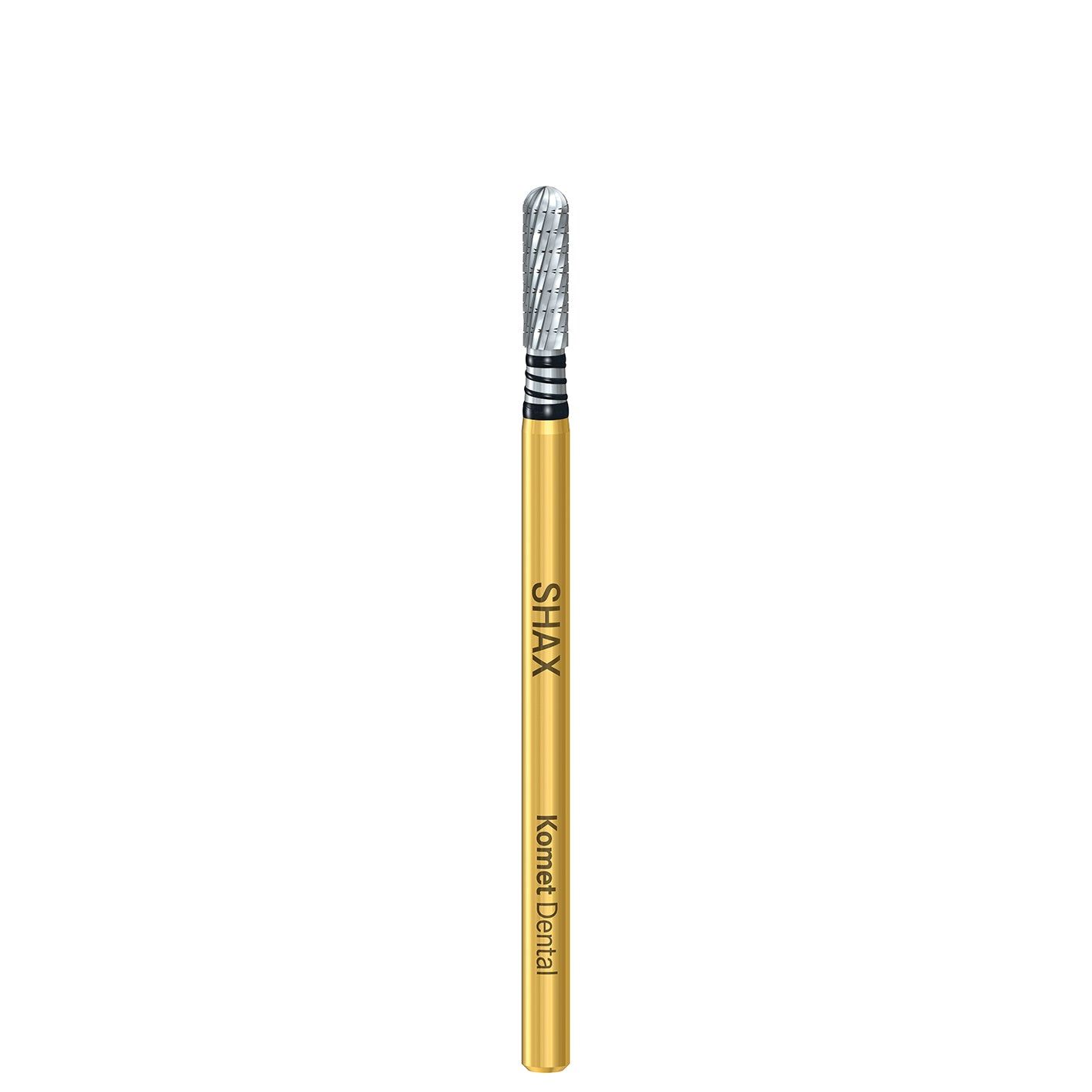 H129SHAX.104.023 KOMET FRESA C. TUNGSTENO CILINDRICA REDONDEADA PIEZA DE MANO ø 023 - 1uds