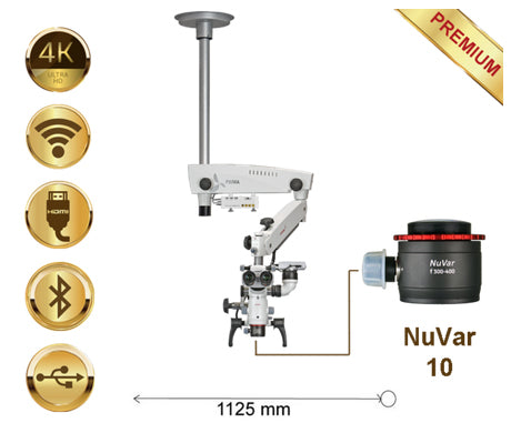 MICROSCOPIO PRIMA DNT Premium Nuvar 10 montaje techo