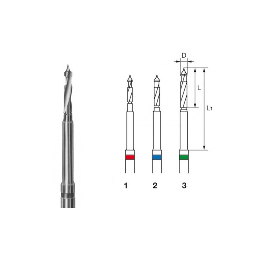 TALADRO VARIO KOMET 179.204.1 de combinacion esteril 2 ud