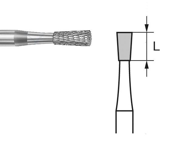 H137EF.104.016 KOMET MADUIXA C. TUNGSTÈ CONICA PEÇA DE MÀ ø 016 - 5uds