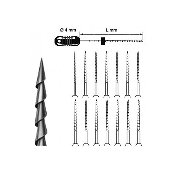 LLIMES HEDSTROM KOMET 31 mm 025 6 ut esteril