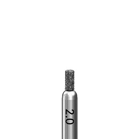 DM20.314.009  KOMET FRESA DIAMANTE CILINDRICA TURBINA ø 009  5 ud.