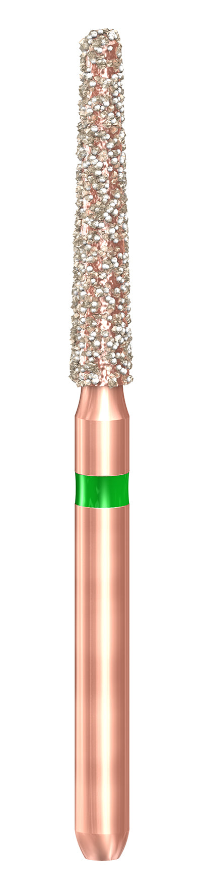 KP6848KR.314.014  KOMET FRESA DIAMANTE CONICA HOMBRO REDONDEADO TURBINA ø 014  5 ud.