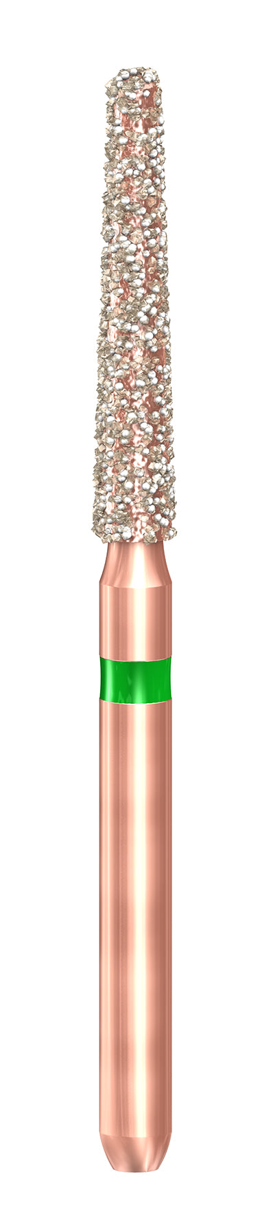 KP6848KR.314.018  KOMET FRESA DIAMANTE CONICA HOMBRO REDONDEADO TURBINA ø 018  5 ud.