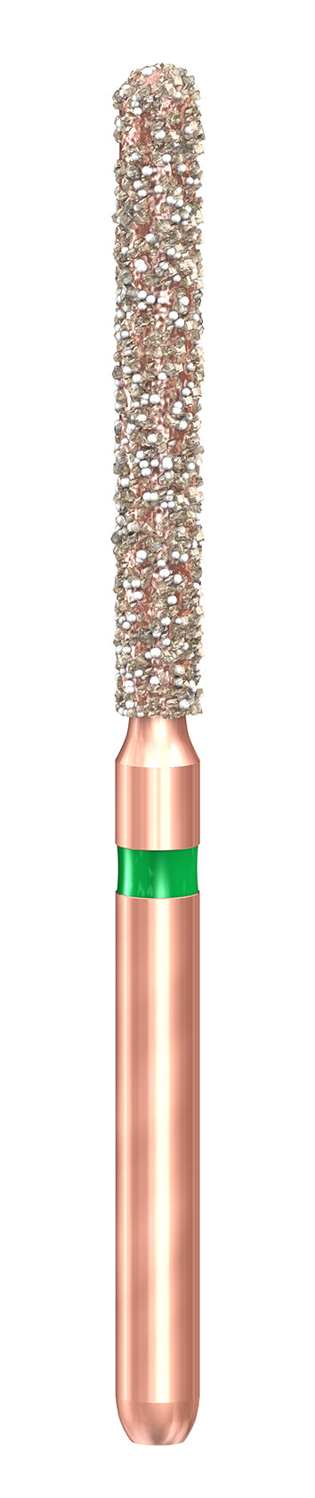 KP6882L.314.014  KOMET FRESA DIAMANTE CILINDRICA REDONDEADA TURBINA ø 014  5 ud.