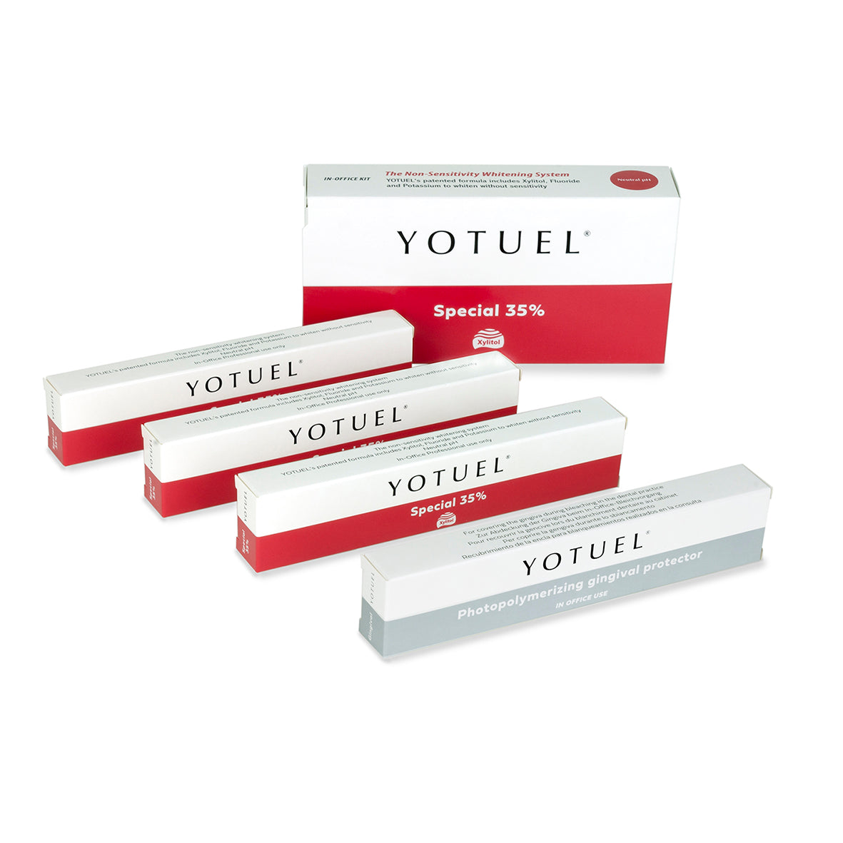 YOTUEL WHITENING 35% per. hydrogen 3 jer special kit