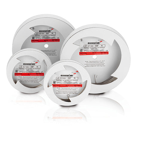 MENZANIUM alambre rollo 07mm  duro-elastico 30 m