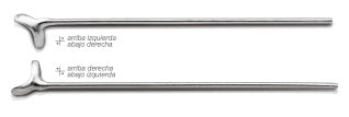 GANCHO J oblicuo 0.9 mm 10 ud
