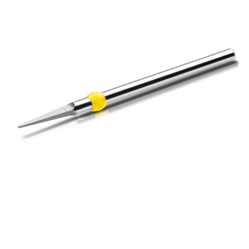 Yellow pyramid cutting milling cutter, 6 units