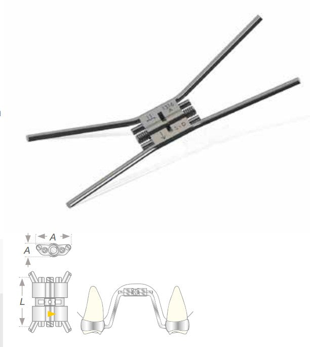 VECTOR 600 tornillo 10,40x4x13 mm expansion 9 mm