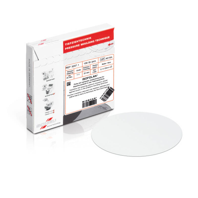 ISOFOLAN foil 0.10x120 mm rd 100 ud