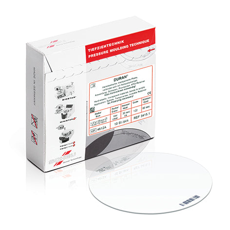 DURAN planchas transparentes 0.5x125 mm 10 ud