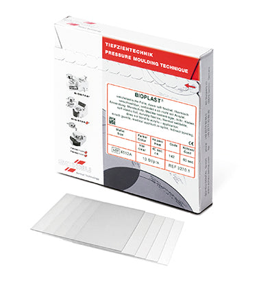 BIOPLAST planchas cuadradas 1.5x125 mm 10 ud