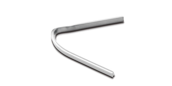 BARRA PROFI plana arqueada 80mm 10 ud